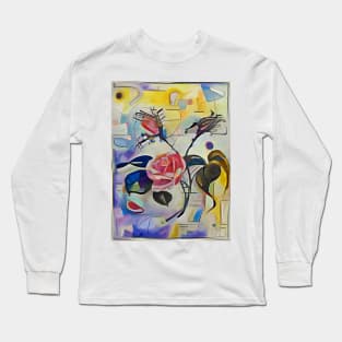 Kandinsky Rose Long Sleeve T-Shirt